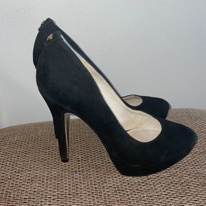 Michael Kors Black Suede Stilettos 6.5M